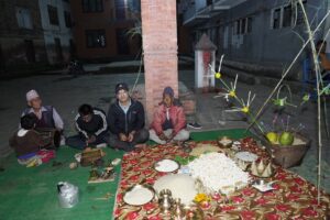 मध्यपुर थिमिमा आज सकिमना पुन्हि (हलिमलि पुन्हि) पर्व मनाइँदै 6 FB IMG 1762304458484